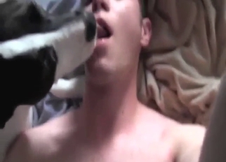 Sexy body worship session with a skanky dude